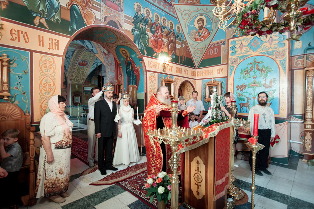 Венчание в Храме Рождества Пресвятой Богородицы