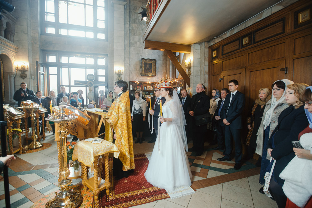 церковное венчание