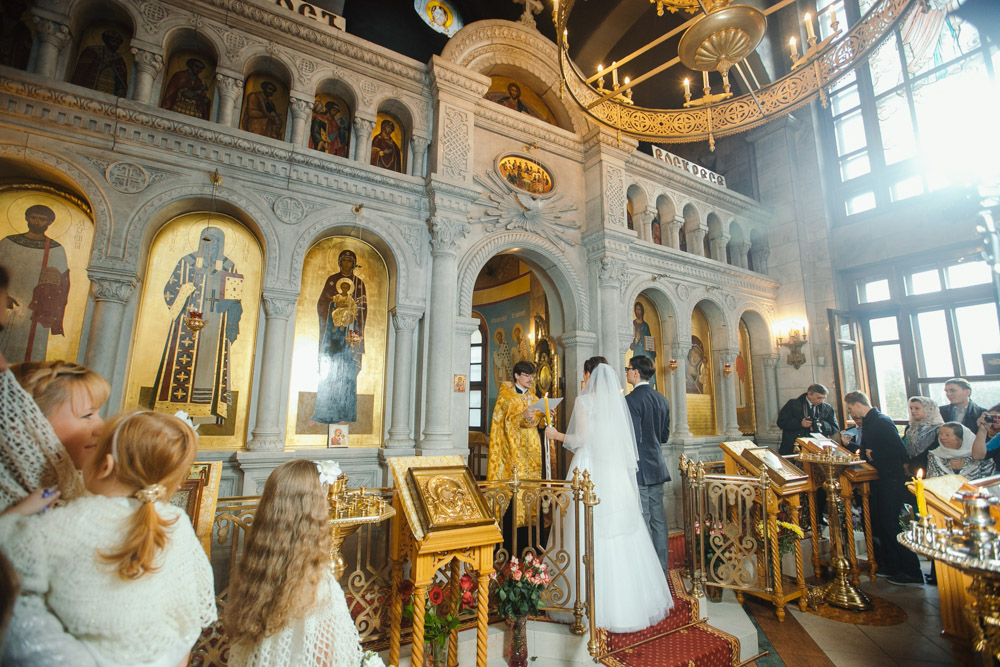 венчание в храме казанской иконы божьей матери