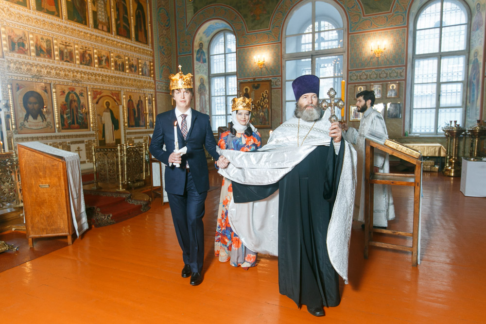 венчание в Храме на Павелецкой