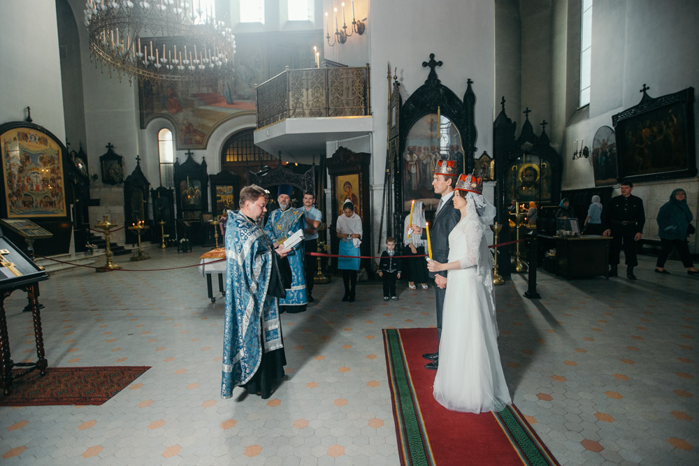 свадьба в церкви