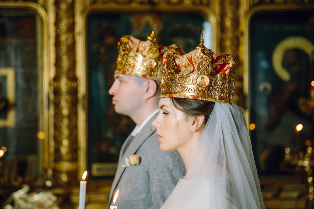 Венчание в Богоявленском Кафедральном соборе в Елохове