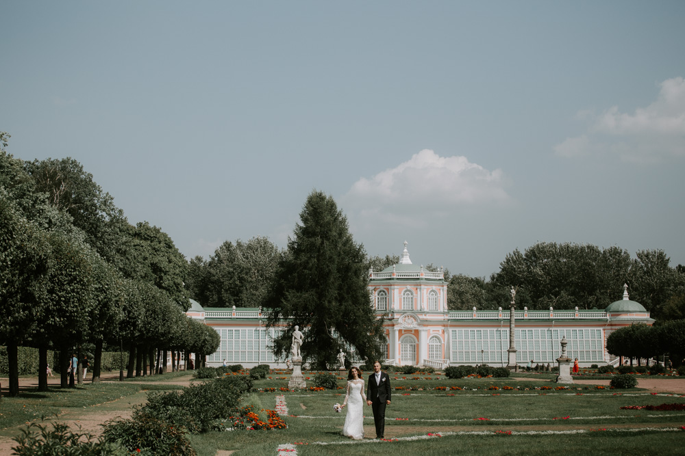 Фотосъемка свадьбы в Кусково